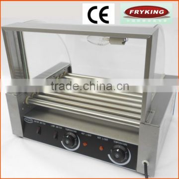 CE commercial sausage 9 roller grill machine