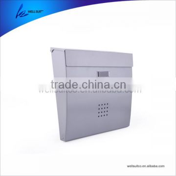 china special custom stainless steel mailbox german