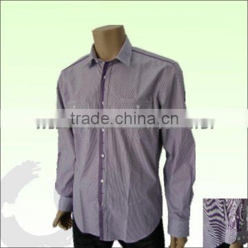men's cotton stripe shirt