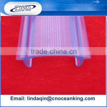 light cover extruded plastic profile