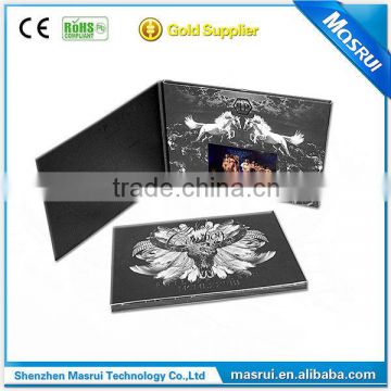 Custom Printing 2.4-10.1" LCD Screen HD Greeting Card Media Player