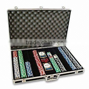 Aluminium poker chip case,poker chip trolley case,antique poker chip case
