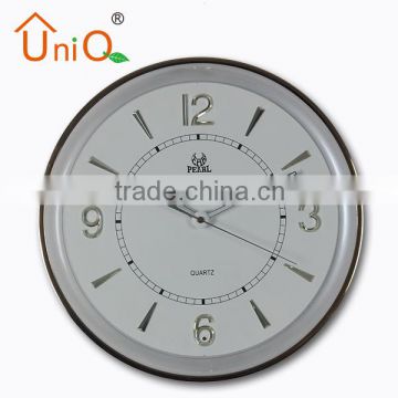 P1301 plastic wall clock for promotion