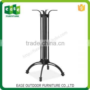 Wholesale furniture parts aluminum restaurant dinning table frame leg