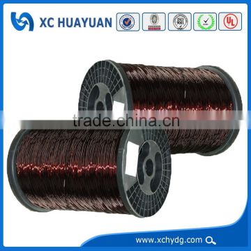 Coated aluminum round electrical wire for generator and motor