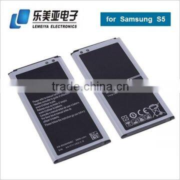 Superb High Capacity 2800mAh S5 Li-ion Mobile Phone Battery for Samsung S5 I9600 G9008V G9009W I9602 G9008 G9009