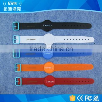 Id personalized rfid name bracelet maker for attendance
