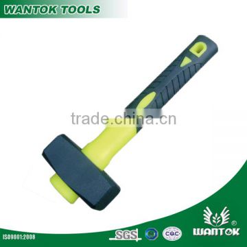 CW085DG German Type Stone Hammer With Plastic-coating Handle