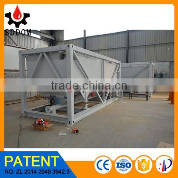 2017 hot sale movable horizontal cement silo for sale