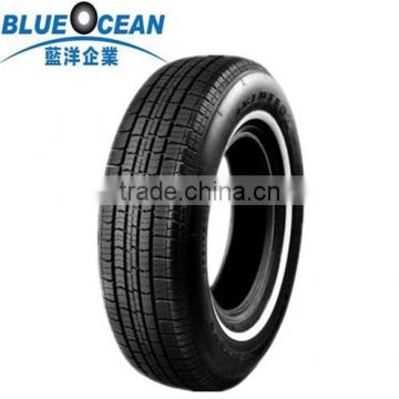 High quality white side wall tires for pickup P-metric car tires