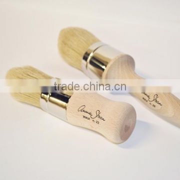 round annie sloan waxing brushes