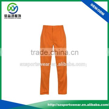 Custom Design Availabled Color Polyester Lady Slim Fit Golf Pants