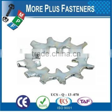 Made in Taiwan Internal External Tooth Lock Washer