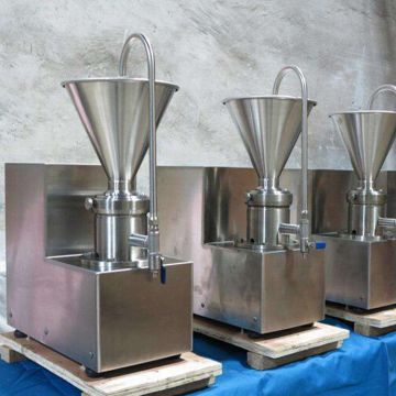 1500-2000kg/h Electric Butter Maker Peanut Butter Production Line