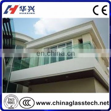 CE, ISO, CCC 8-15mm cut to size tempered glass fence for patio