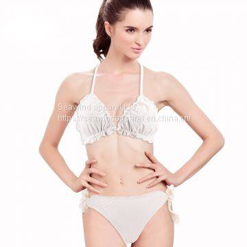 China Factory Halter Neck High Quality Two Piece Swimwear