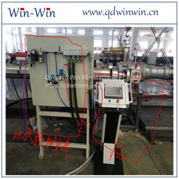 Plastic 900kg/H Double Wall Corrugated Pipe Extrusion Line