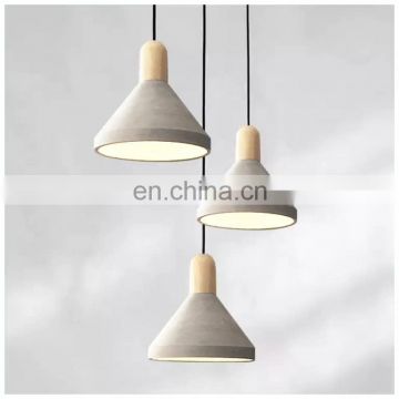 Zhongshan Concrete Pendant Lamp Modern for Home Lighting Indoor Living Room Deco