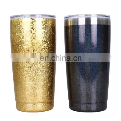 20oz  stainless steel  gold color coffee tumbler beer mug  new design