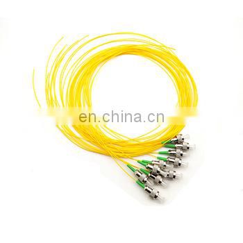 2Meter length FC/APC  Optic Fiber Pigtail  Single mode SM9/125, G.657A2  0.9mm  LSZH Jacket Yellow