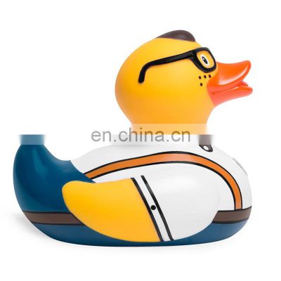 Factory Wholesale Cute Rubber Ducky Natural Mini Soft Plastic PVC Yellow Duck Baby Bath Toys for Child