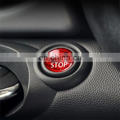 RTS Autoaby For Mini Cooper R55 R56 R57 R58 R59 R60 R61 Accessories Car Engine Start Stop Button Interior Trim Cover Sticker