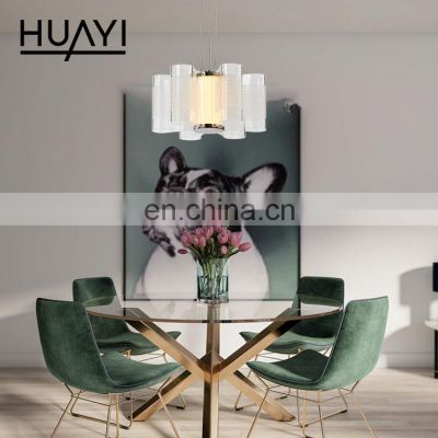 HUAYI China Manufacture Modern Decoration Simple 29W Indoor Bedroom Living Room LED Pendant Light
