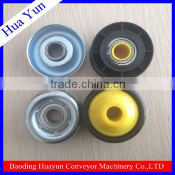 plastic gravity roller end caps for gravity conveyors