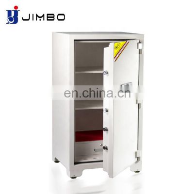 JIMBO 2 hour strong steel home large deposit fireproof security safe box for sale new fire proof digital safe