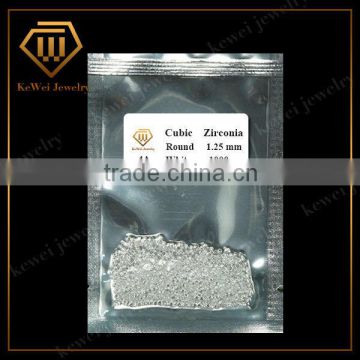 High Quality 0.8-3mm Small Size Cubic Zirconia
