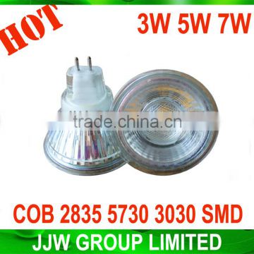 Manufacturer Wholesale led light gu10 5050 smd 4000k 4500k nature white 5W dimmable gu5.3 led spotlight for home lighting
