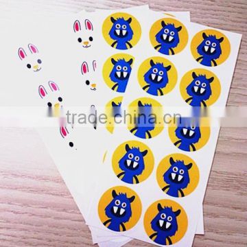 fancy customized Adhesive sticker /cute hello kitty motorcycle sticker/fashion carton sticker