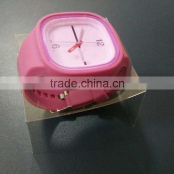 [stock sample free] clear plastic watch box
