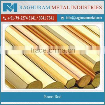 Non Ferrous Metal Yellow Brass Rod Available at Low Price