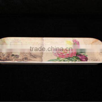 14 inch rectangular melamine tray