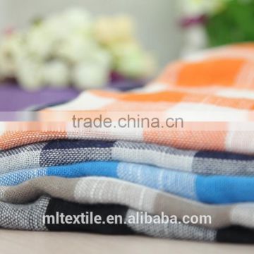High quality printed cotton linen blended bamboo fabric