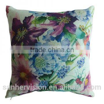 100% Polyester Digital Custom Printed Cushion Cover