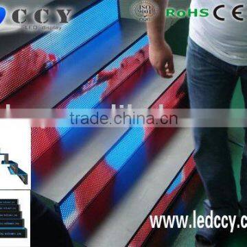 CCY led display for stairway