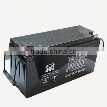 price 12v150ah MF deep cycle valve regulated rechargeable battery for solar/UPS battery