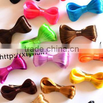 high quality buy website beautiful hair attachment synthetic hair bowknot pretty ornament fashion and cheap goods from china
