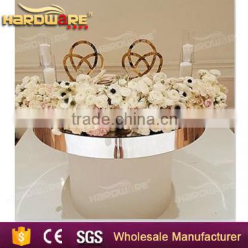banquet use events glass top crystal wedding cake tables