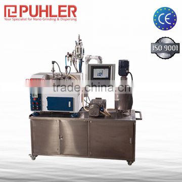Disk Type Horizontal Bead Mill Similar To Paint Grinding Machine , Lab Mill