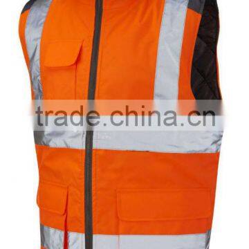 High-vis winter road safety vest