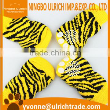 S76 hot sale cotton knitted unique dog socks