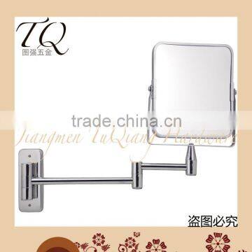 Bathroom Wall Mounted Double Side Chrome Plated Makeup Mirror