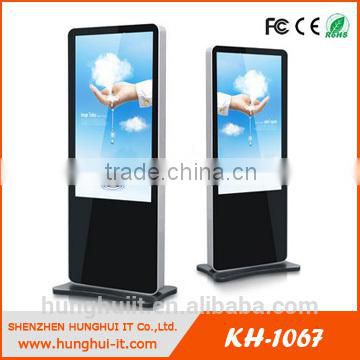 46 inch Floor Standing Totem LCD iphone Appearance Advertising Screen / iphone Display