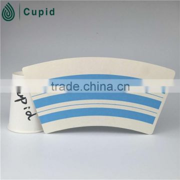 Tuoler Brand Printed Fan Shape Paper Cup Fans On Sale