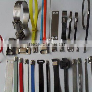 Hot PVC Coated Cable Ties Stainless Steel