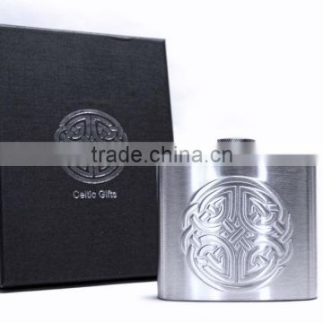 Chinese style ! hip flask in gift set
