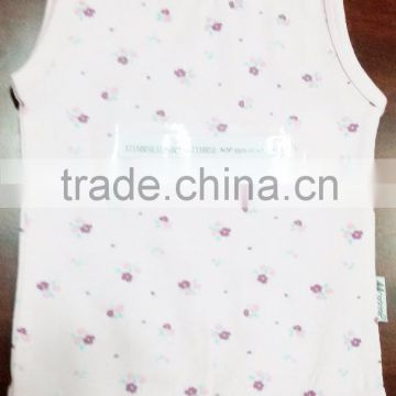 BABY ROMPER SLEEVELESS WITH FLOWER AOP